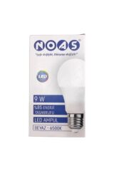 9 W Led Ampul Beyaz Noas 10 Lu Paket