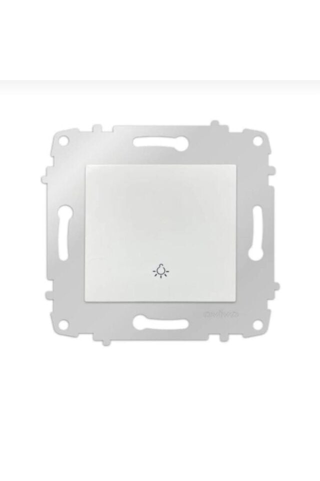 OVİVO BEYAZ LİGHT ANAHTAR ÇERÇEVESİZ