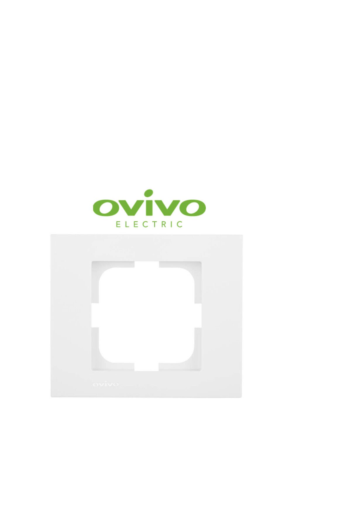 Ovivo Beyaz Tekli Çerçeve Grano