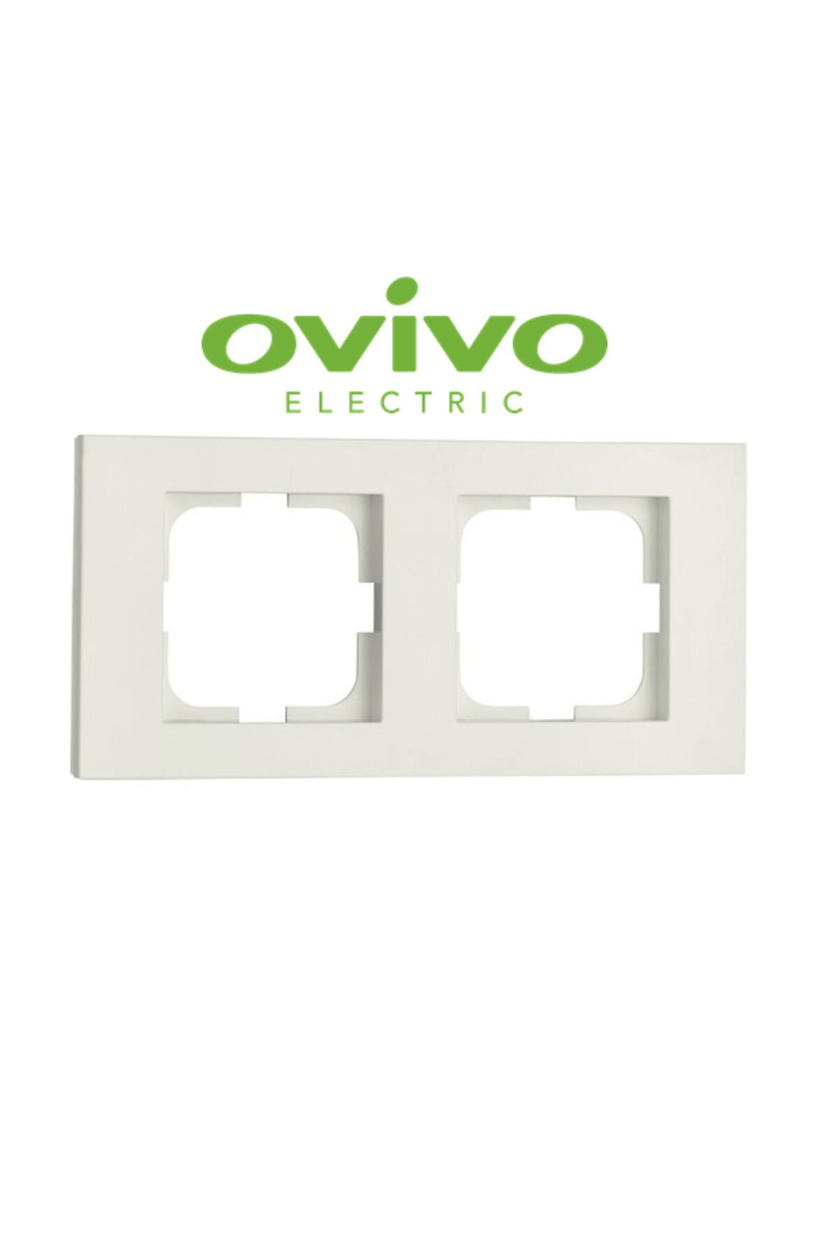 Ovivo GRANO Beyaz Ikili Çerçeve Grano