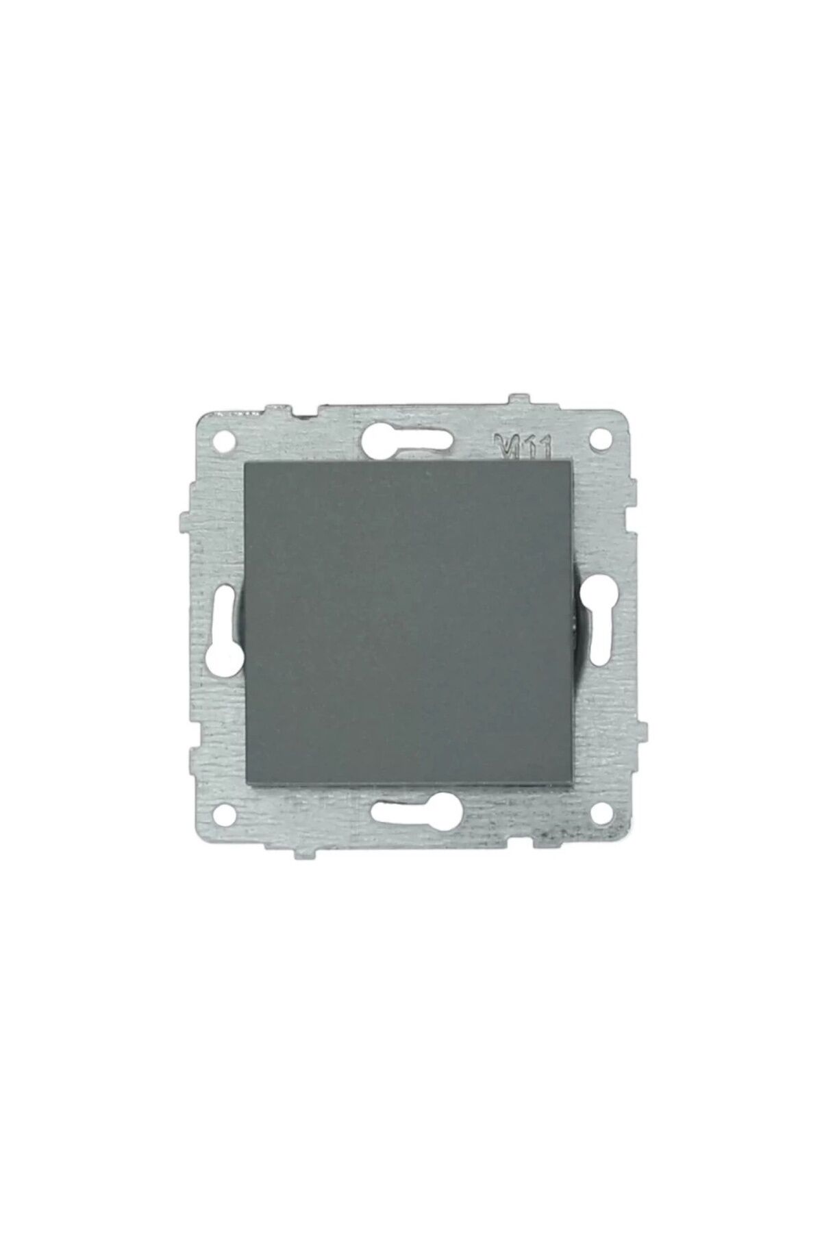 OVİVO Füme Anahtar Modül Kapak Çerçevesiz