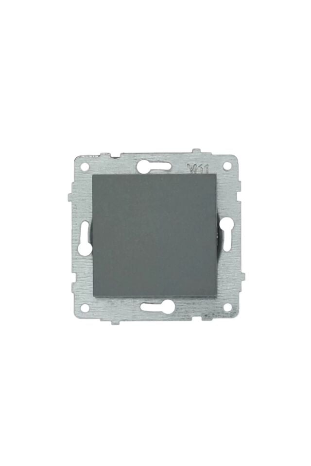 OVİVO Füme Anahtar Modül Kapak Çerçevesiz