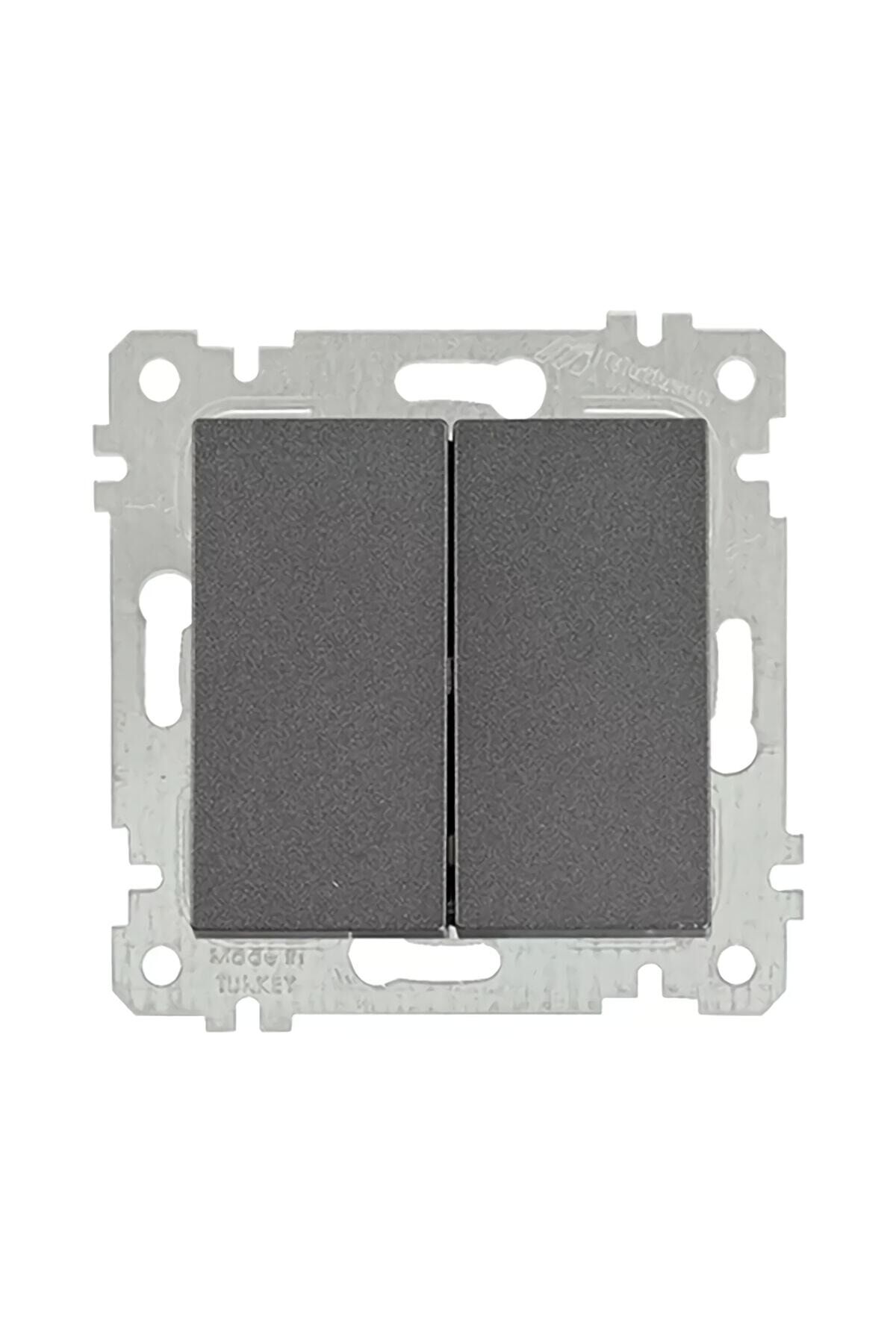 OVİVO Grano Füme Komütatör (çerçevesiz)