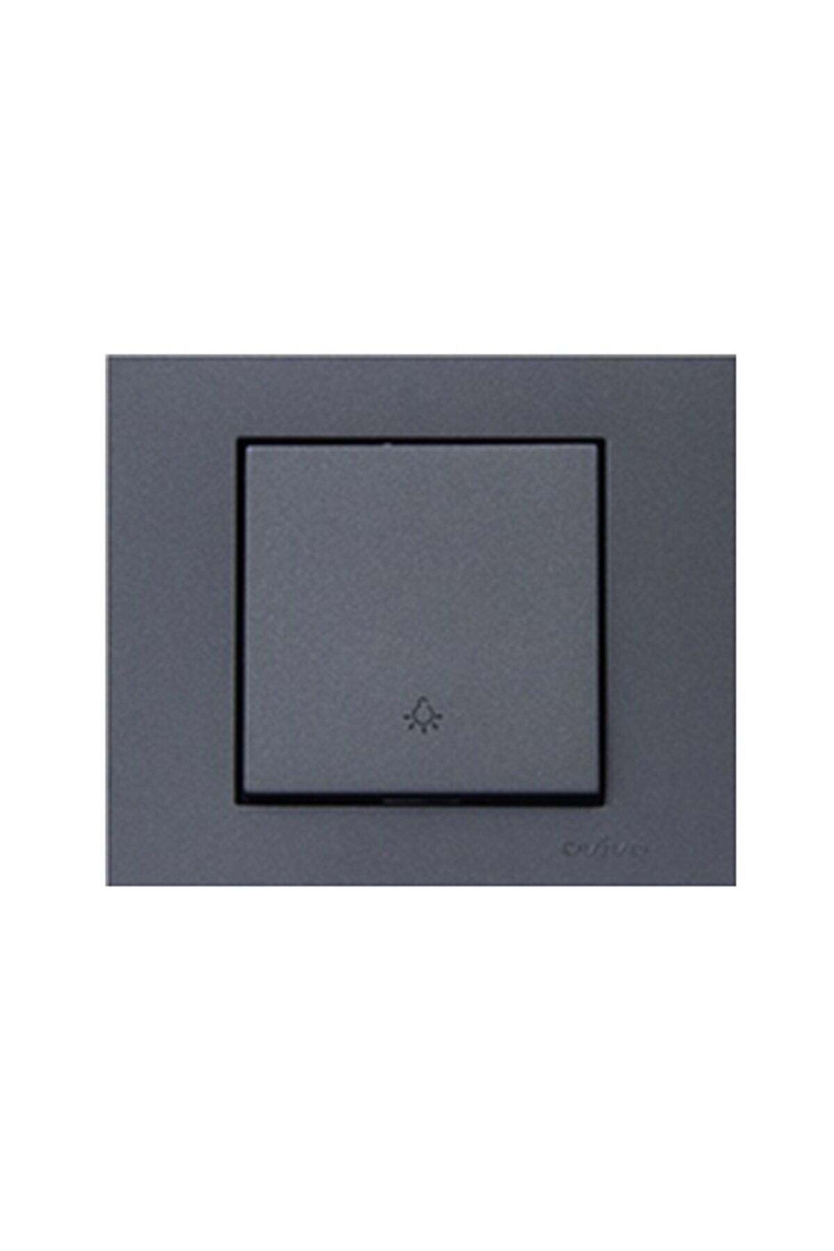 Seldur Grano Füme Light Anahtarı + Çerçeve