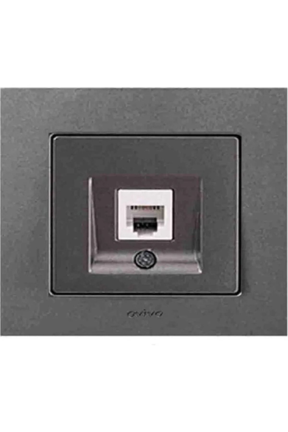 OVİVO Grano Füme Nümeris Telefon Priz