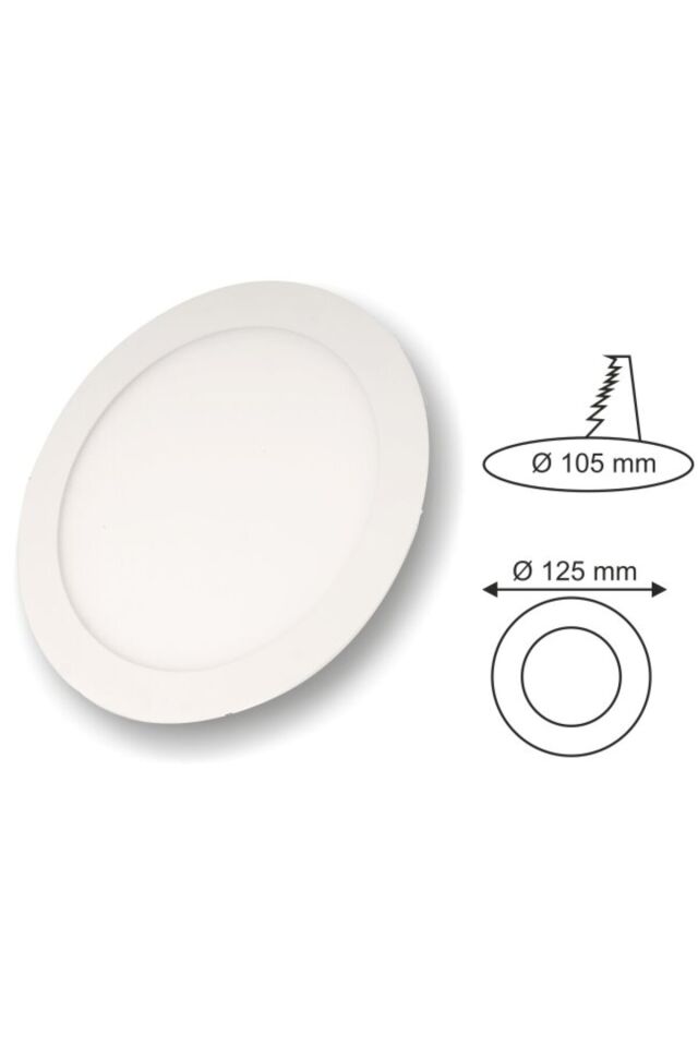 6W BEYAZ LED PANEL ARMATÜR