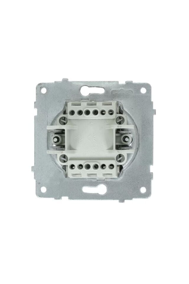 Ovivo Grano Siyah Komütatör Çerçeve Dahil