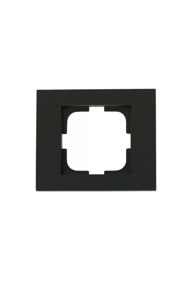 Ovivo Grano Siyah Komütatör Çerçeve Dahil