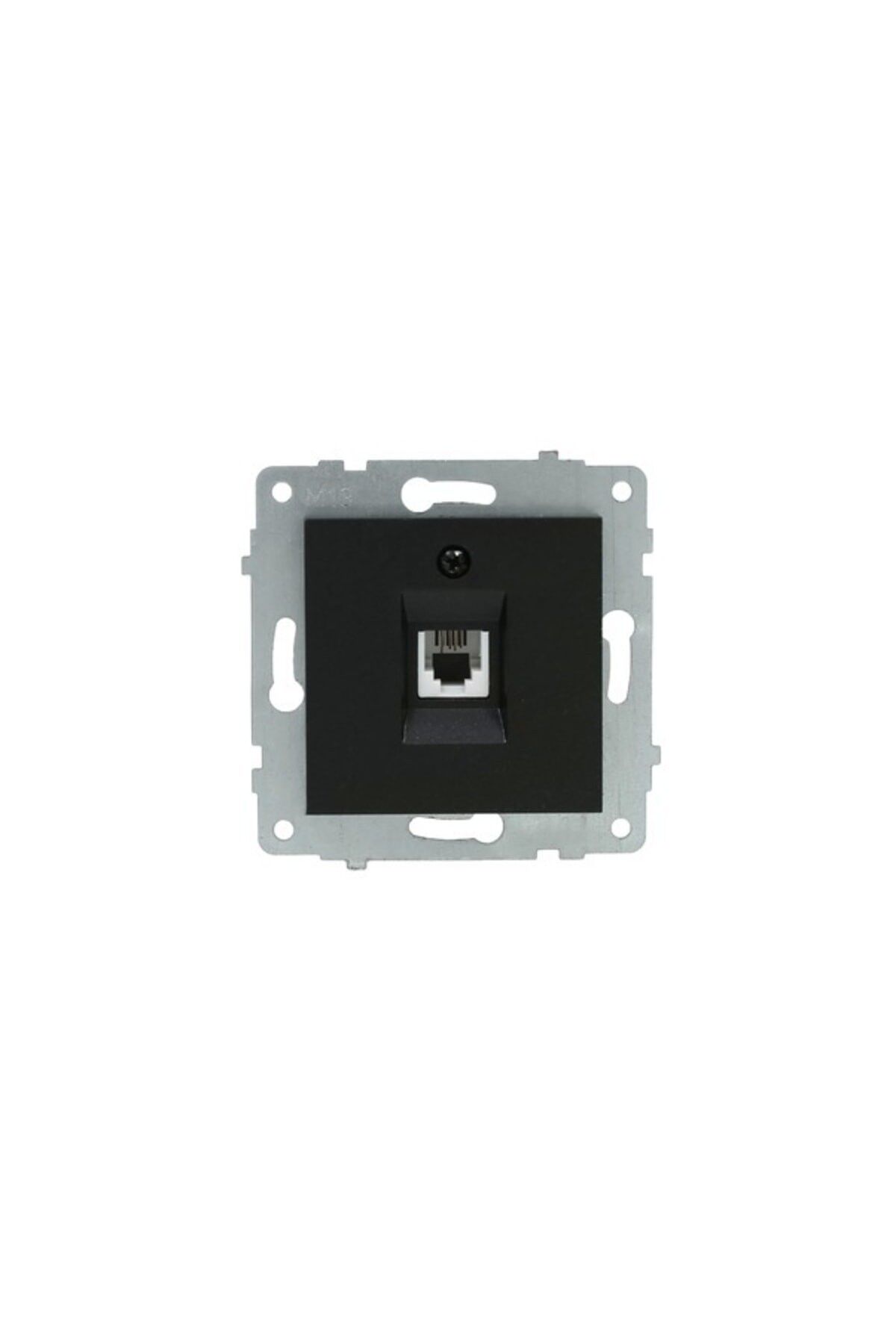 Ovivo Grano Siyah Nümeris Telefon Prizi Çerçevesiz