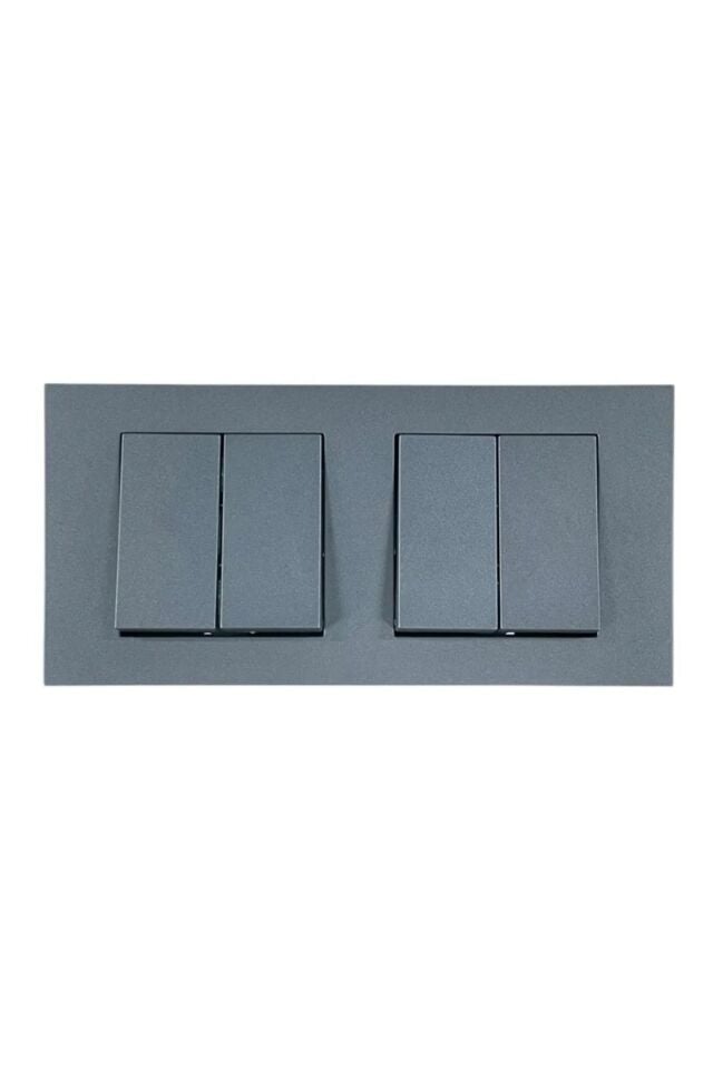 Ovivo Grano Füme İkili Set Komütatör + Komütatör