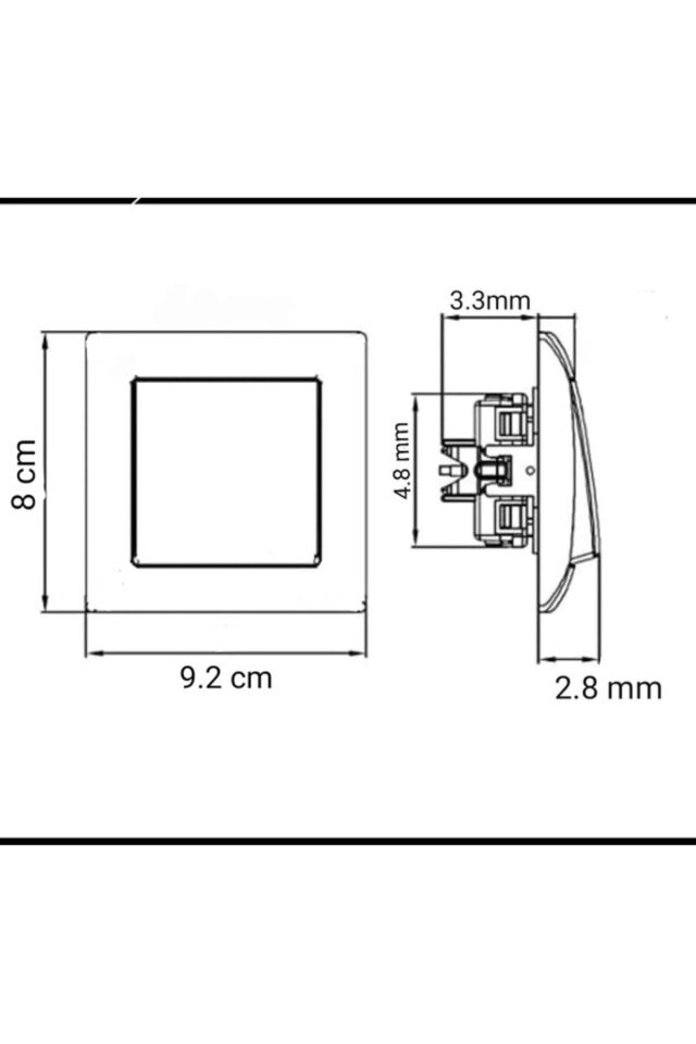 OVİVO GRANO FÜME ANAHTAR 10 LU EKONOMİK PAKET ÇERÇEVE DAHİL