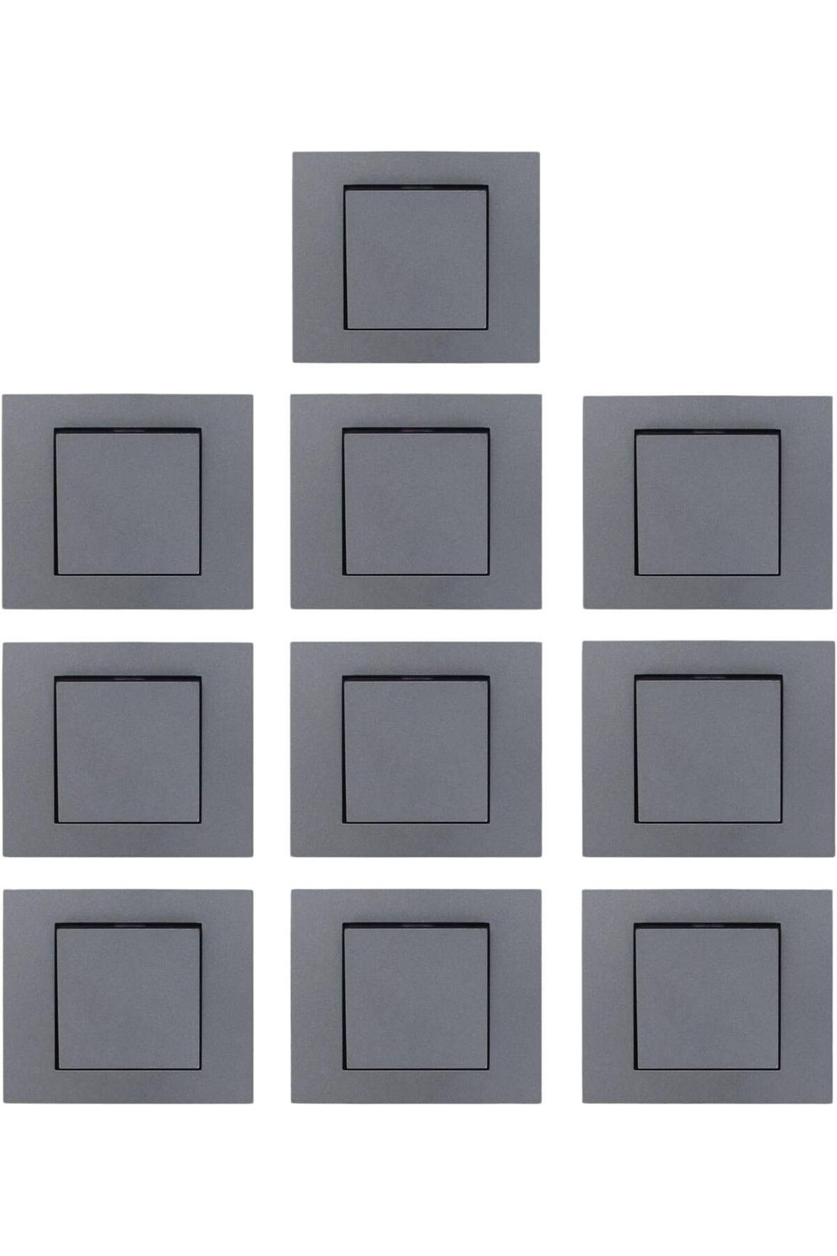 OVİVO GRANO FÜME ANAHTAR 10 LU EKONOMİK PAKET ÇERÇEVE DAHİL