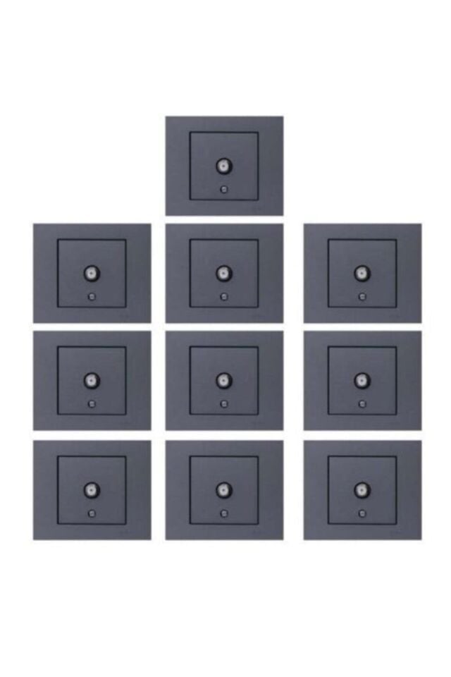 Grano Füme Tv Prizi F Tip 10'lu Paket Çerçeve Dahil