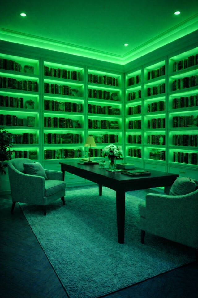 CT-4483 10 Çipli Şerit Led Yeşil Işık ◆ İç Mekan ◆ Yüksek Lümen ◆ Ekstra Kalın PCB ◆ 5 m ( TRAFOSUZ )