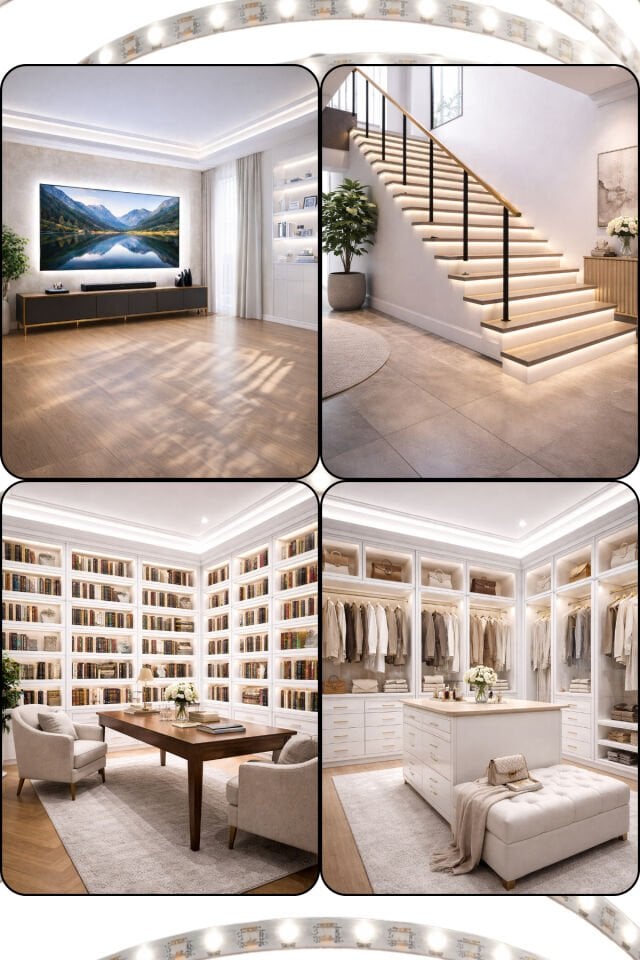 CT-4480 10 Çipli Şerit Led Beyaz Işık ◆ İç Mekan ◆ Yüksek Lümen ◆ Ekstra Kalın PCB ◆ 5 m ( TRAFOSUZ )