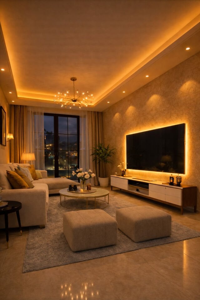 Yeni Nesil Şerit Led Seti ◆ 5 Metre Amber Led + 5 Amper 60 W Slim Trafo