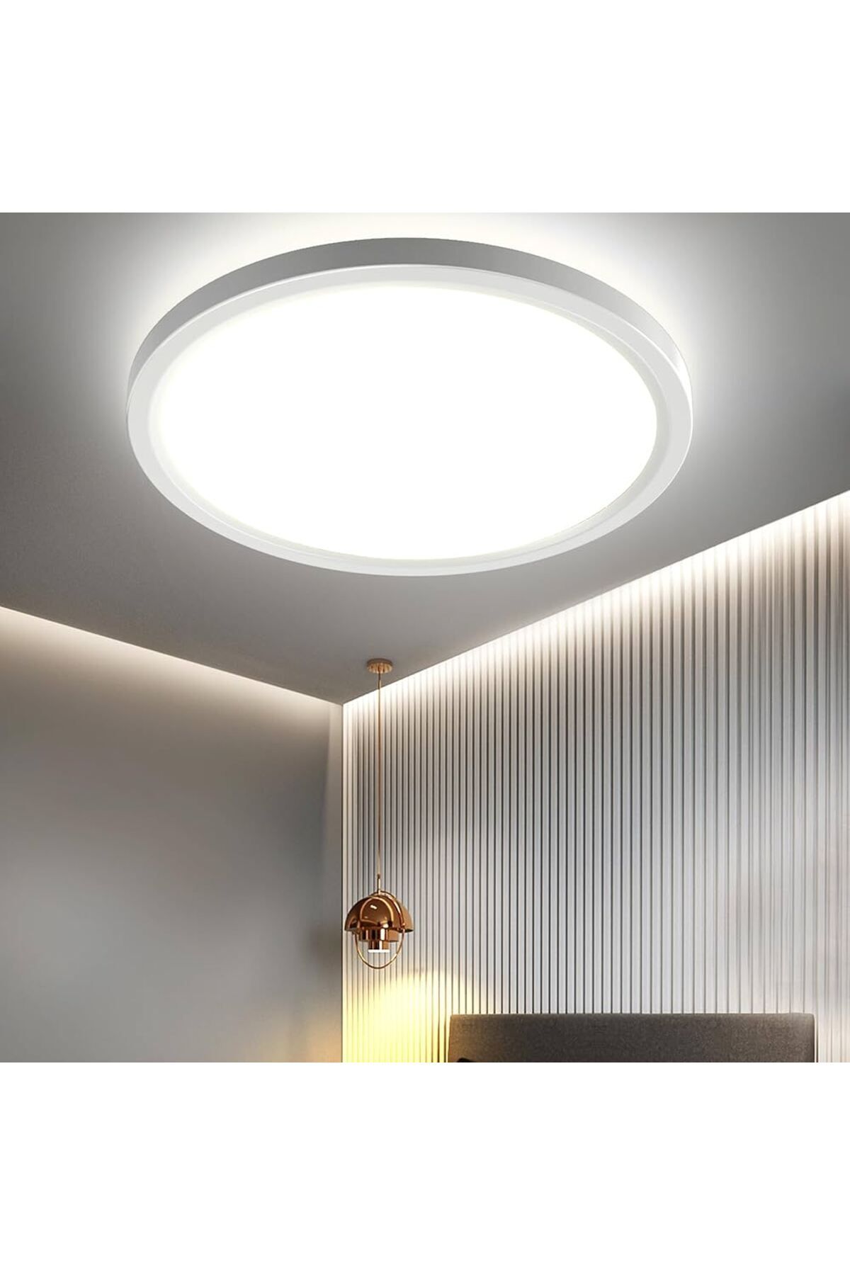 Modern Tavana Sıfır Panel Led Avize 24watt 6500k Buz Beyazı Işık Uzun Ömürlü 1.sınıf Led 30x30cm