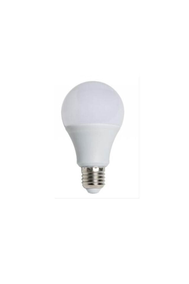 -4277 9w Led Ampul E-27 Duylu Beyaz 10 Adet